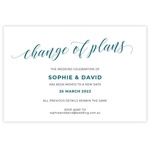 Change of Date - Sophie