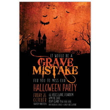 Grave Mistake Orange Glow - Halloween