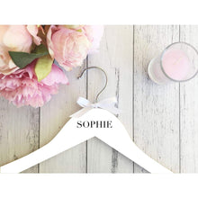 Personalised Dress/Coat Hanger with Bow