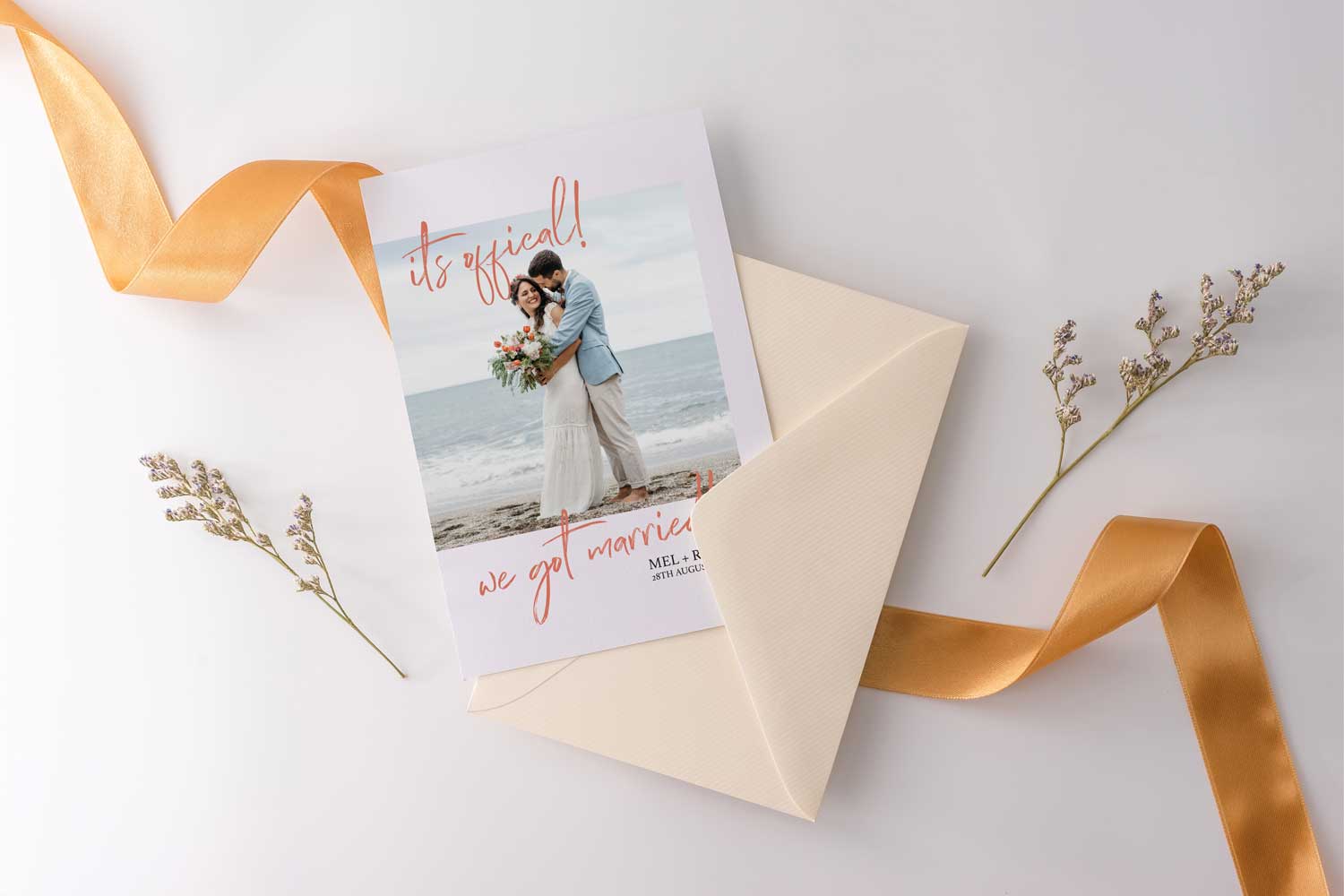 Elopement/Just Married Cards