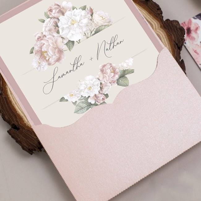 Invitation Sleeves - PIXEL AND INK DESIGNS