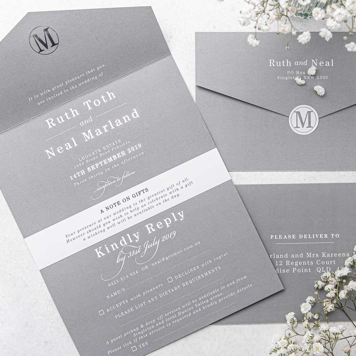 All in One Invitations - PIXEL AND INK DESIGNS