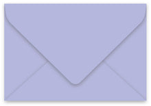 gmund pansy, lilac purple colour envelope, newcastle wedding invitations, diy stationery