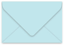 gmund peppermint, mintyblue/green colour envelope, newcastle wedding invitations, diy stationery