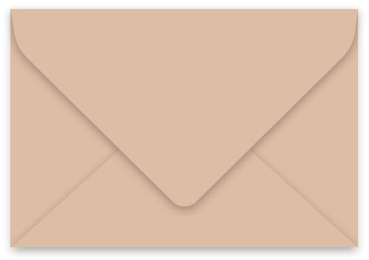 gmund sandstone, beige colour envelope, newcastle wedding invitations, diy stationery