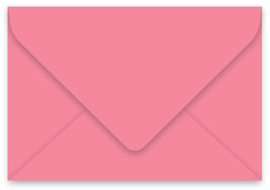 gmund watermelon, pink colour envelope, newcastle wedding invitations, diy stationery