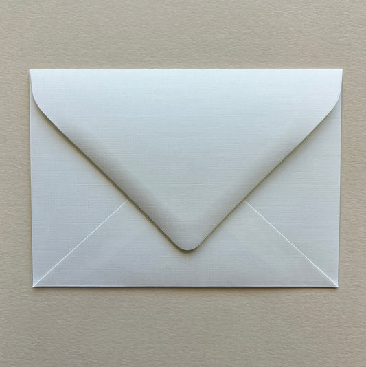 envelopes for wedding and event invitations, Lakepaper Extra Linen, white photo