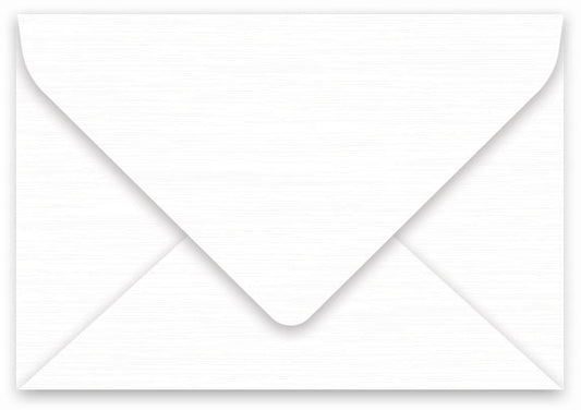 envelopes for wedding and event invitations, Lakepaper Extra Linen, white