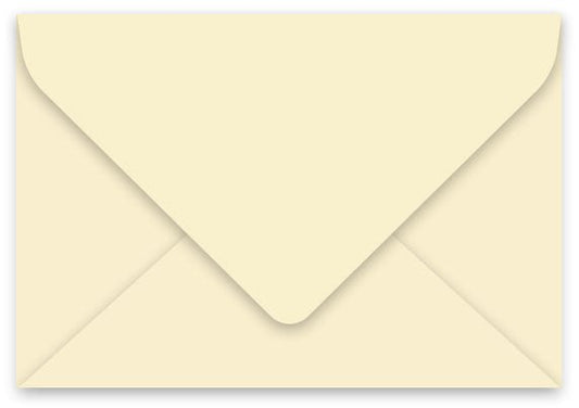 woodland invitation envelope cream euroflap