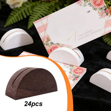 Wooden Place Card Holders – Set of 24