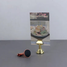 Stainless Steel U-Shape Place Card Stand