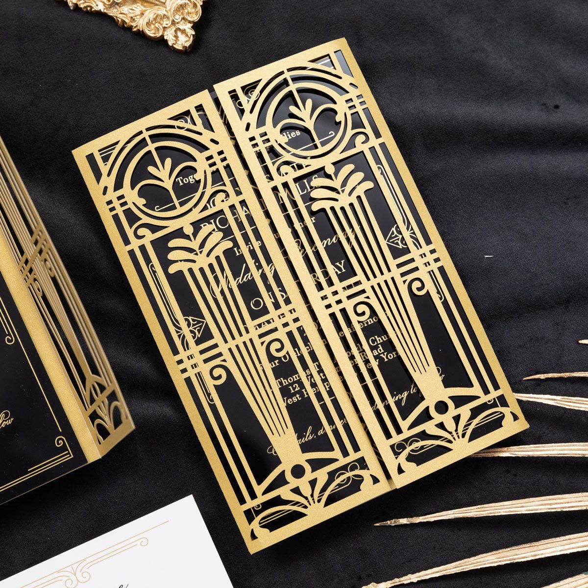 Laser-cut Invitations | Event Stationery | Pixel and Ink Designs ...