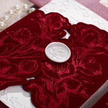 Peony Bloom Sculptured Embossed - Gate-Fold