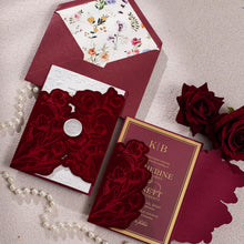 Peony Bloom Sculptured Embossed - Gate-Fold