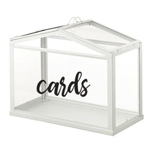 wishing well box vinyl decal 'card'