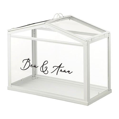 wishing well box with first names