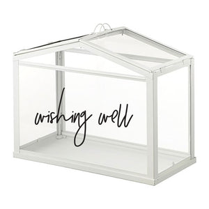 wishing well vinyl decal