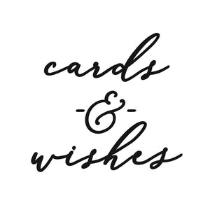 Cards & Wishes - Decal
