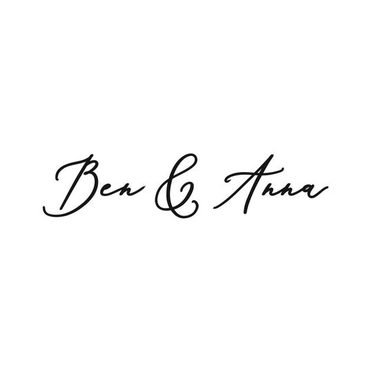 Couple First Name - Decal