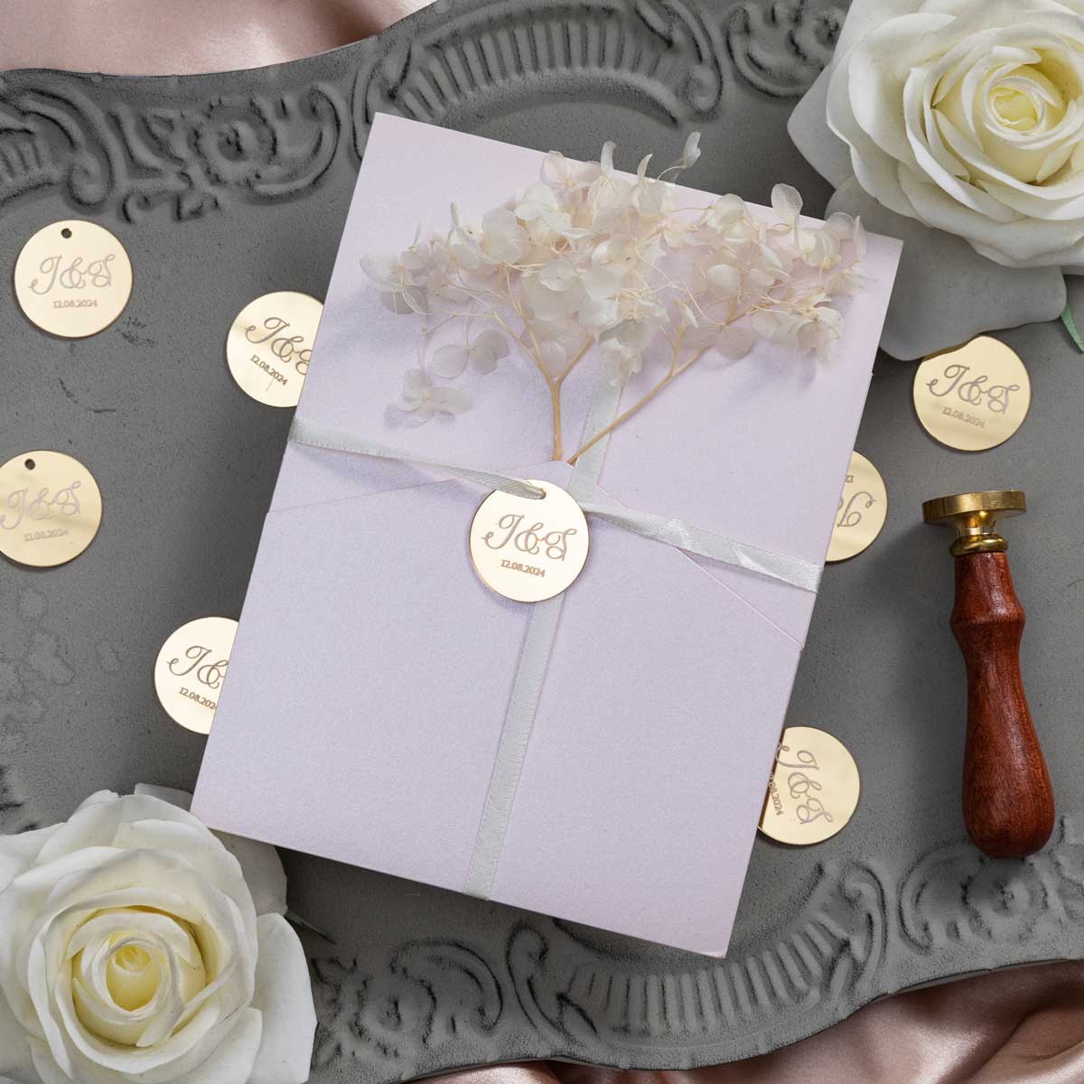 Acrylic Circle Tag