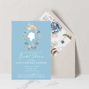 Bridgerton Lake Silouette Wreath - Bridal S