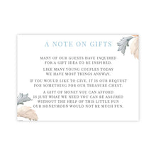 Bridgerton lake vintage floral gift card