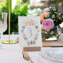 Bridgerton inspired floral vintage table card 5