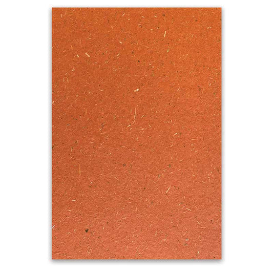 gmund mother earth textured grain card orange red colour