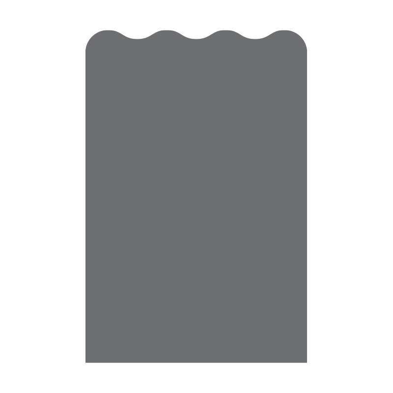 Sign Shape - Wave Short Edge – PIXEL AND INK DESIGNS