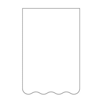 die-cut shape upgrade wave short edge 2