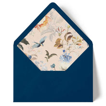 Bridgerton floral envelope liner cream