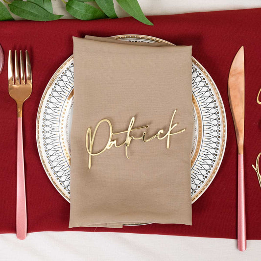 Acrylic Guest Name