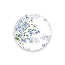 floral envelope sticker seal, primrose spring collection, white