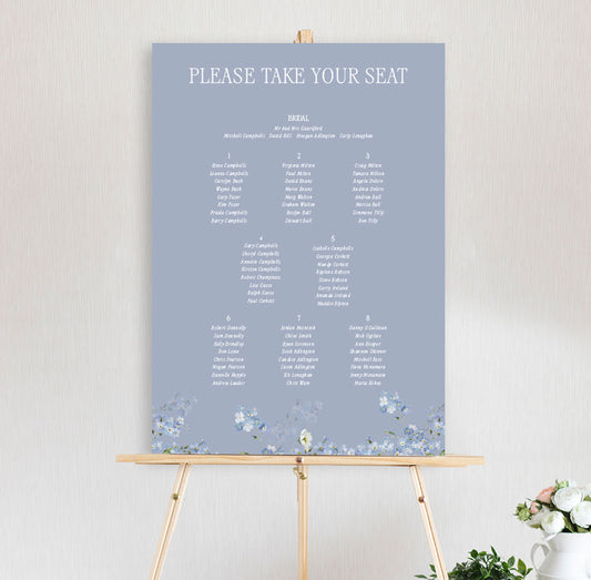 Primrose Spring - Table Seating Chart