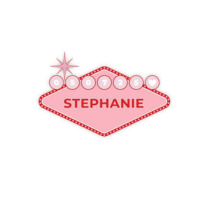 Retro Vegas Tag