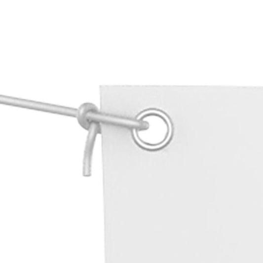 Eyelet for fabric signs