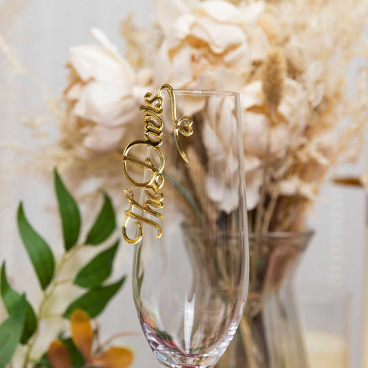 personalised acrylic drink tag