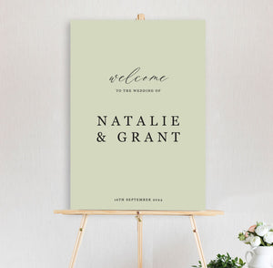 Natalie - Welcome Sign
