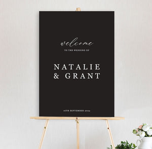 Natalie - Welcome Sign