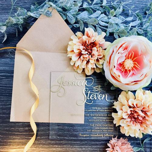 Acrylic Invitation