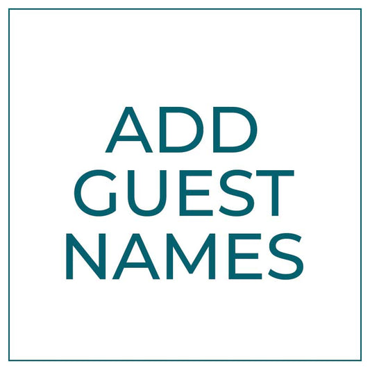Add Guest Names