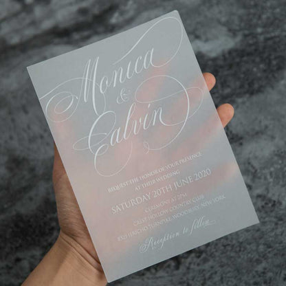 Monica - Vellum UV Print