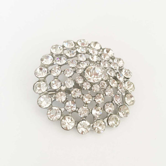 Brooch - Diamante - Circle