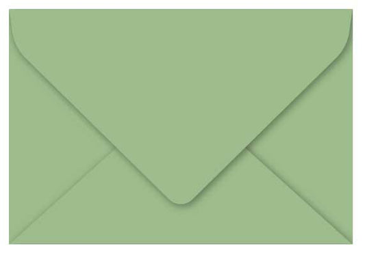 envelope gmund pear green