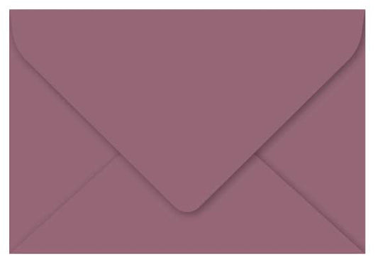 envelope heirloom deep rose