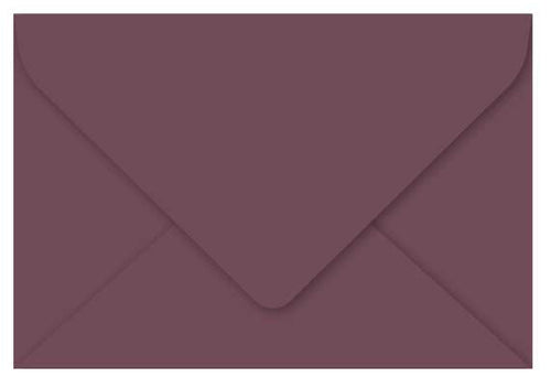 envelope woodland oxblood