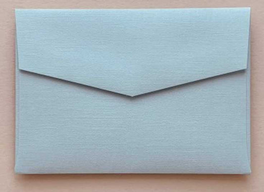 envelopes coco linen bebe blue texture