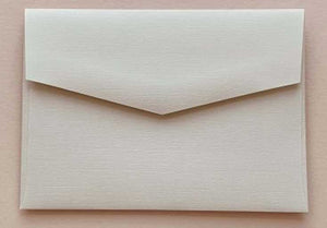 envelopes coco linen blanc texture