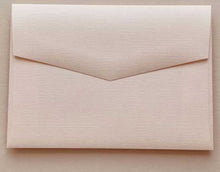 envelopes coco linen petite pink texture