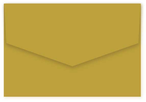 envelopes glamour puss luxe gold